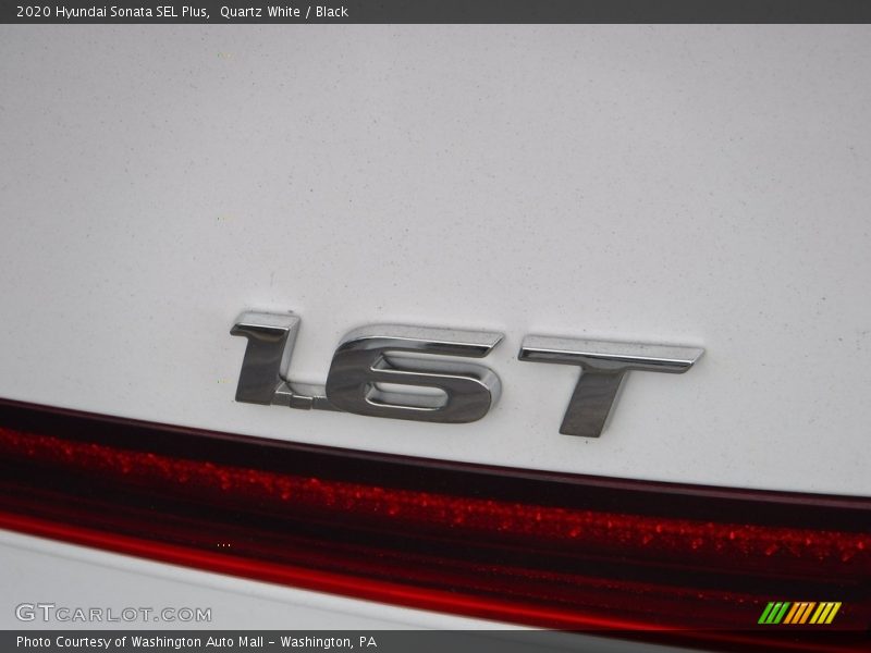 Quartz White / Black 2020 Hyundai Sonata SEL Plus