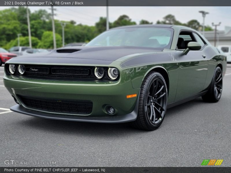 F8 Green / Black 2021 Dodge Challenger T/A