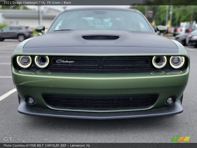 F8 Green / Black 2021 Dodge Challenger T/A