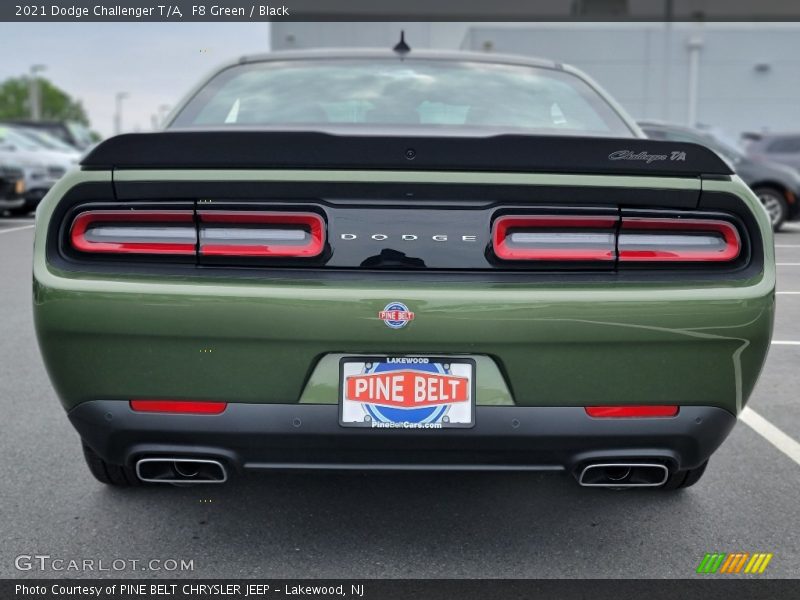 F8 Green / Black 2021 Dodge Challenger T/A