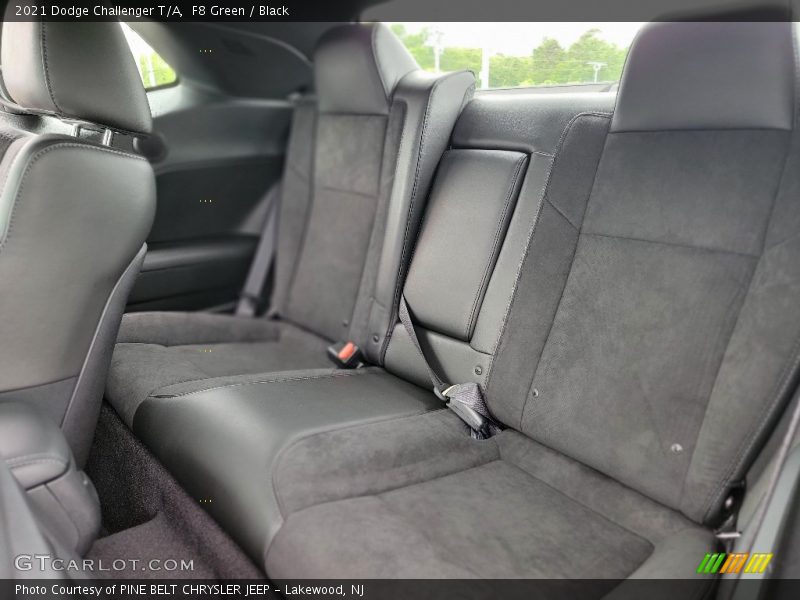 Rear Seat of 2021 Challenger T/A