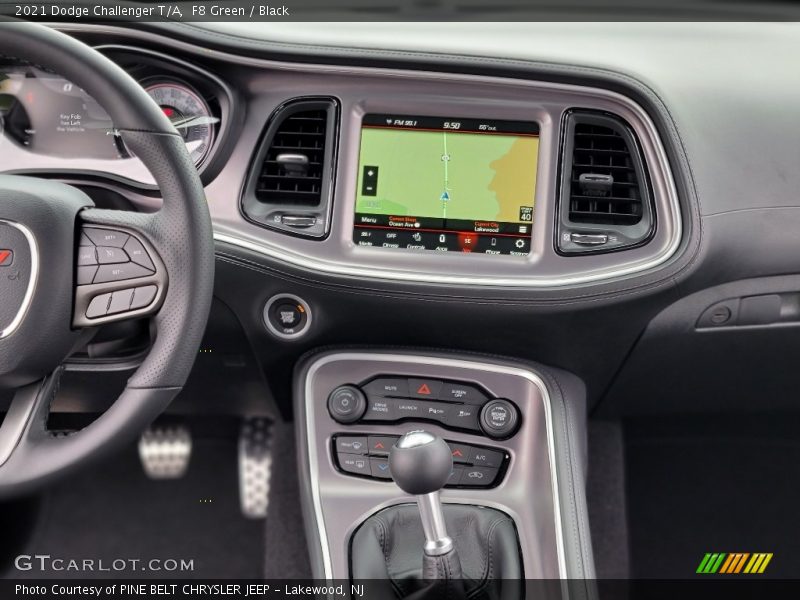 Navigation of 2021 Challenger T/A