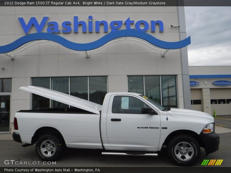  2012 Ram 1500 ST Regular Cab 4x4 Bright White
