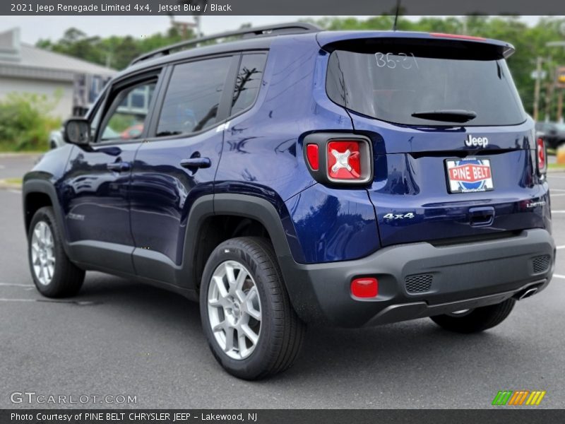 Jetset Blue / Black 2021 Jeep Renegade Limited 4x4