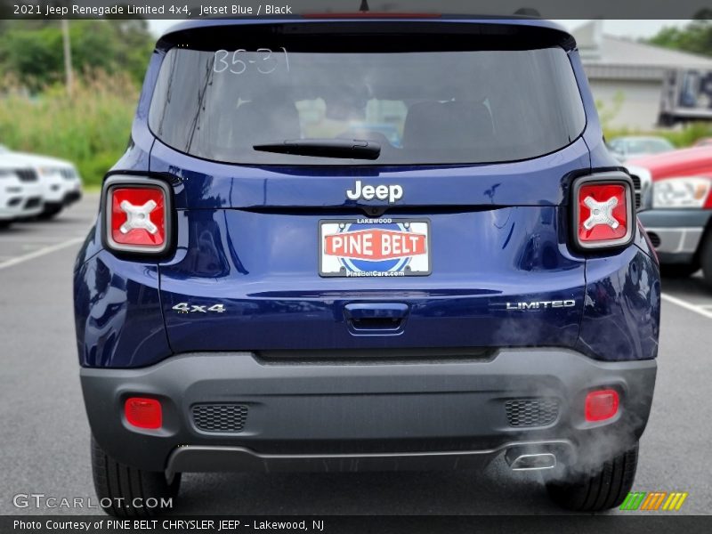 Jetset Blue / Black 2021 Jeep Renegade Limited 4x4