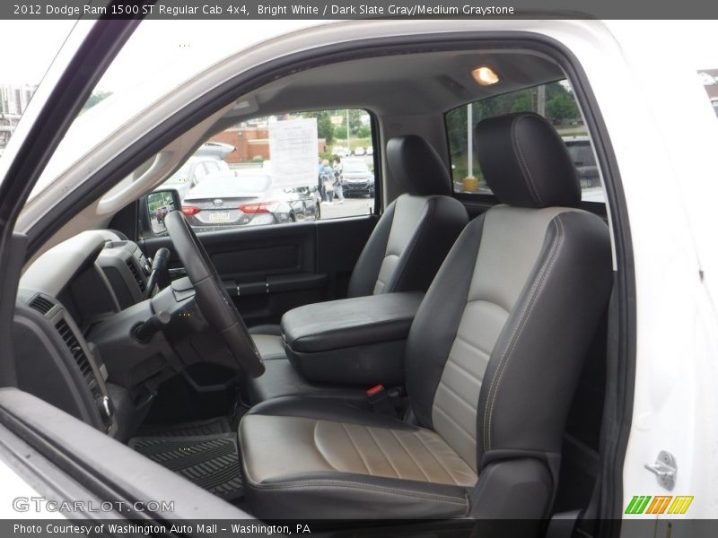 Front Seat of 2012 Ram 1500 ST Regular Cab 4x4