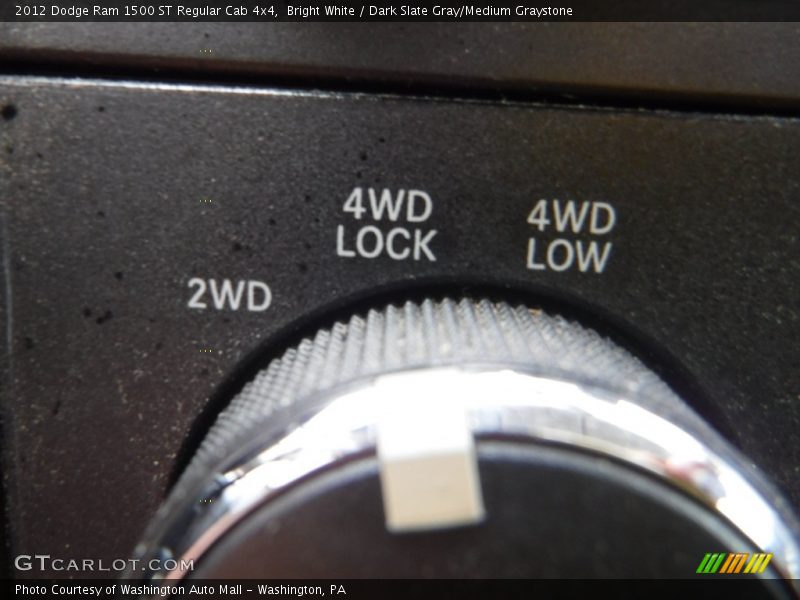 Bright White / Dark Slate Gray/Medium Graystone 2012 Dodge Ram 1500 ST Regular Cab 4x4