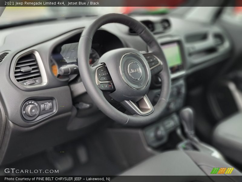Jetset Blue / Black 2021 Jeep Renegade Limited 4x4