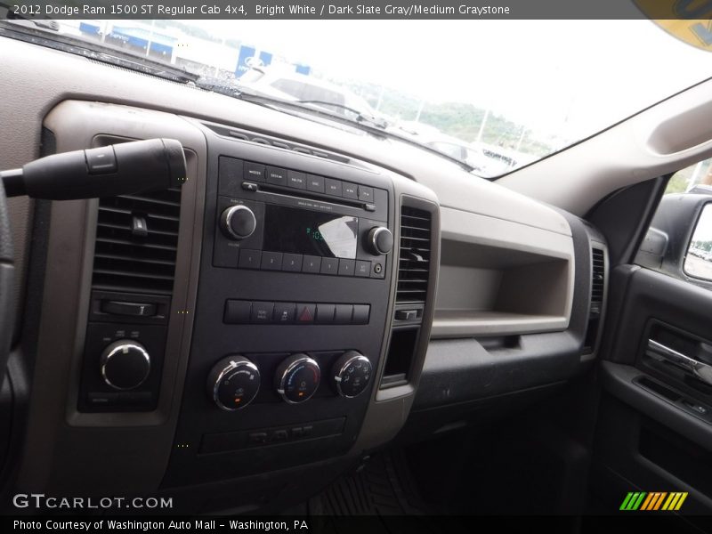 Bright White / Dark Slate Gray/Medium Graystone 2012 Dodge Ram 1500 ST Regular Cab 4x4