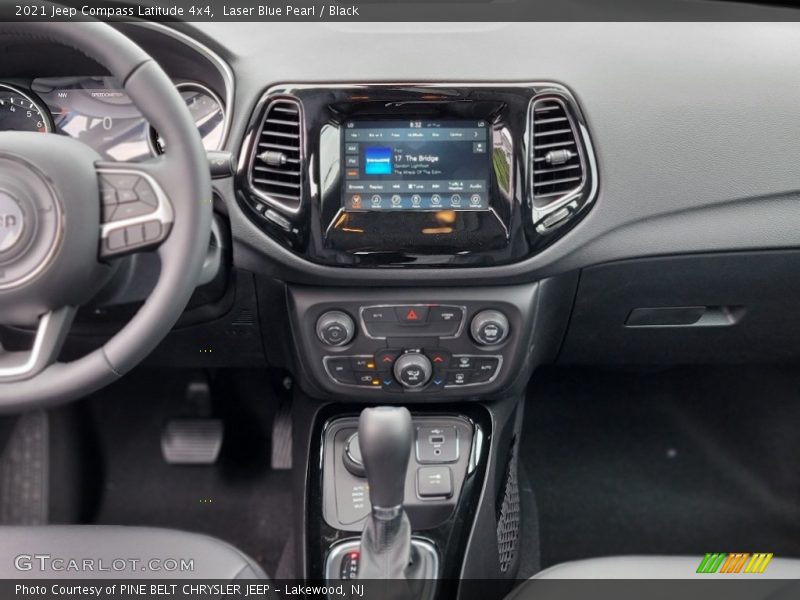 Laser Blue Pearl / Black 2021 Jeep Compass Latitude 4x4