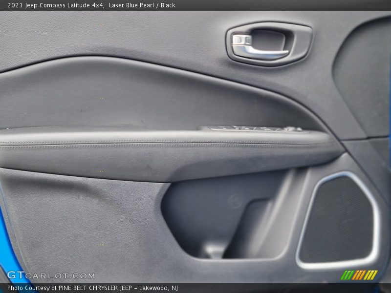 Laser Blue Pearl / Black 2021 Jeep Compass Latitude 4x4