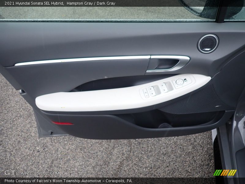 Door Panel of 2021 Sonata SEL Hybrid