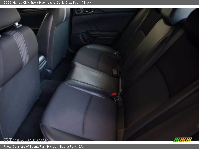 Sonic Gray Pearl / Black 2020 Honda Civic Sport Hatchback