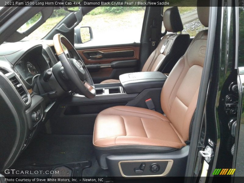 Front Seat of 2021 1500 Long Horn Crew Cab 4x4