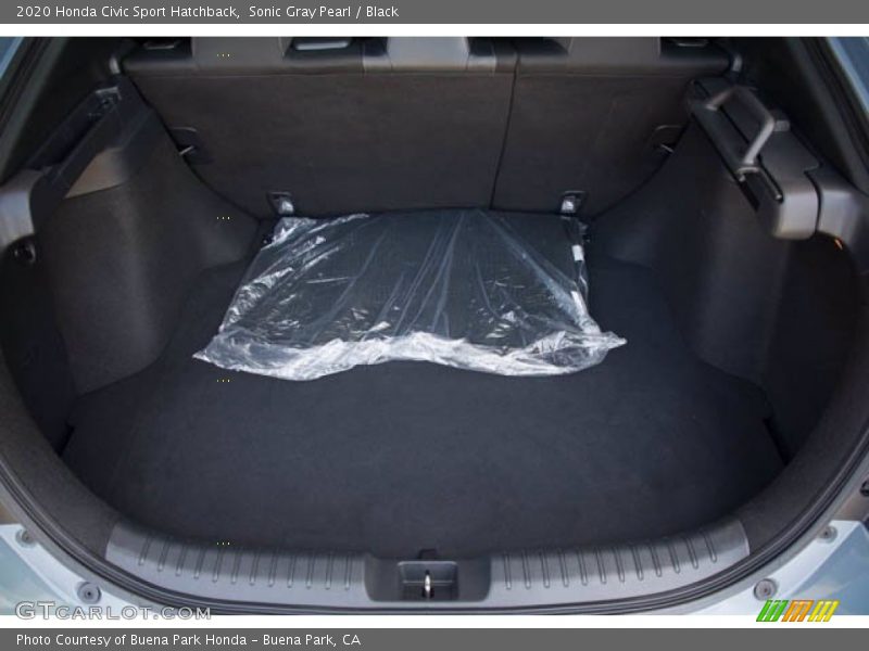 Sonic Gray Pearl / Black 2020 Honda Civic Sport Hatchback