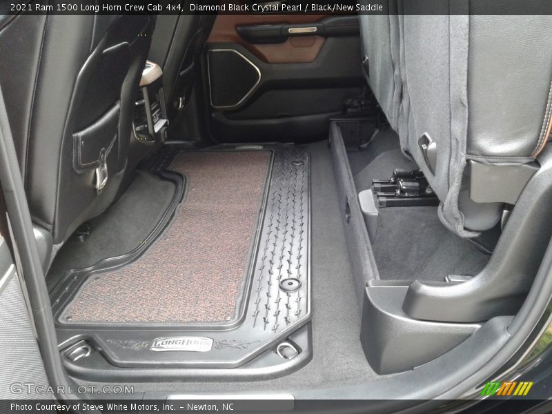 Rear Seat of 2021 1500 Long Horn Crew Cab 4x4