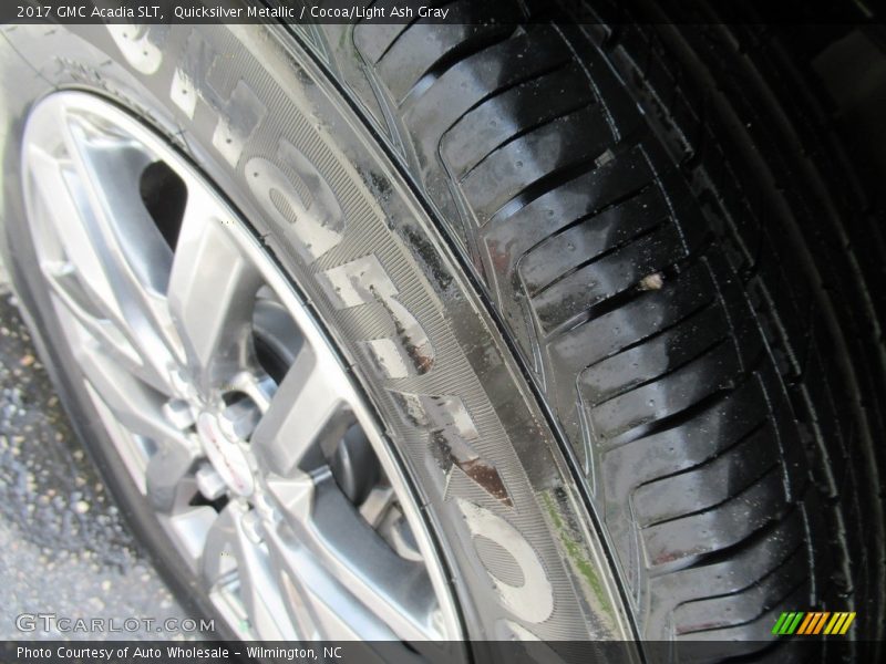 Quicksilver Metallic / Cocoa/Light Ash Gray 2017 GMC Acadia SLT