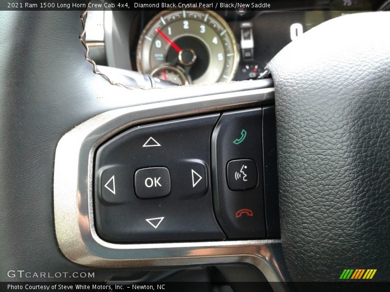  2021 1500 Long Horn Crew Cab 4x4 Steering Wheel