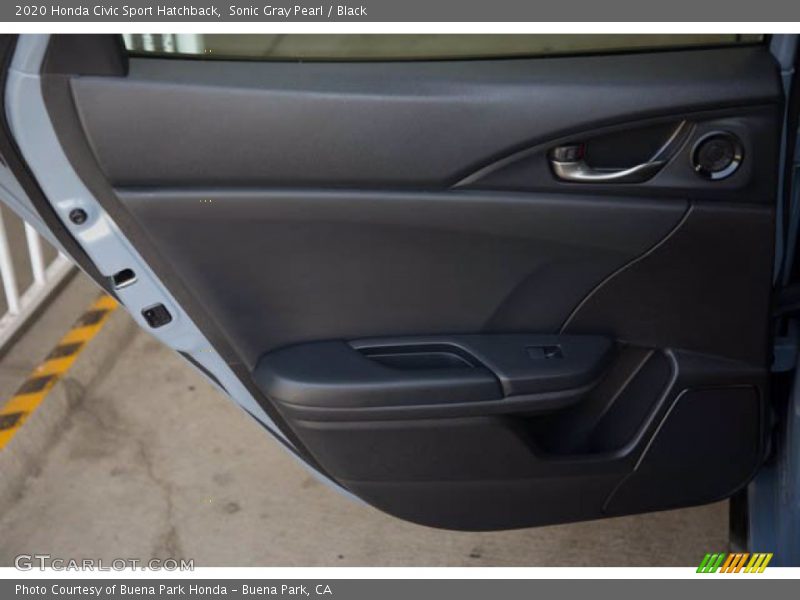 Sonic Gray Pearl / Black 2020 Honda Civic Sport Hatchback