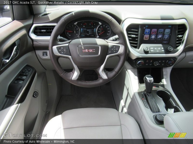 Dashboard of 2017 Acadia SLT