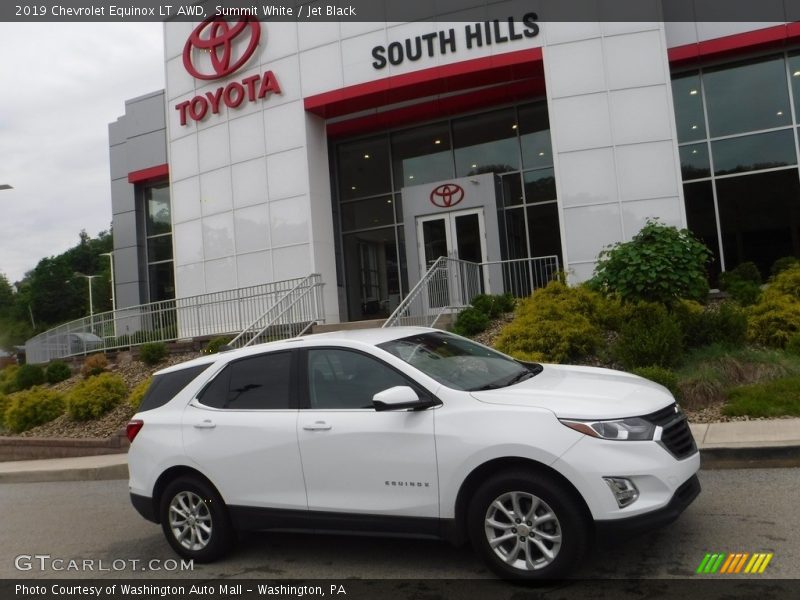 Summit White / Jet Black 2019 Chevrolet Equinox LT AWD