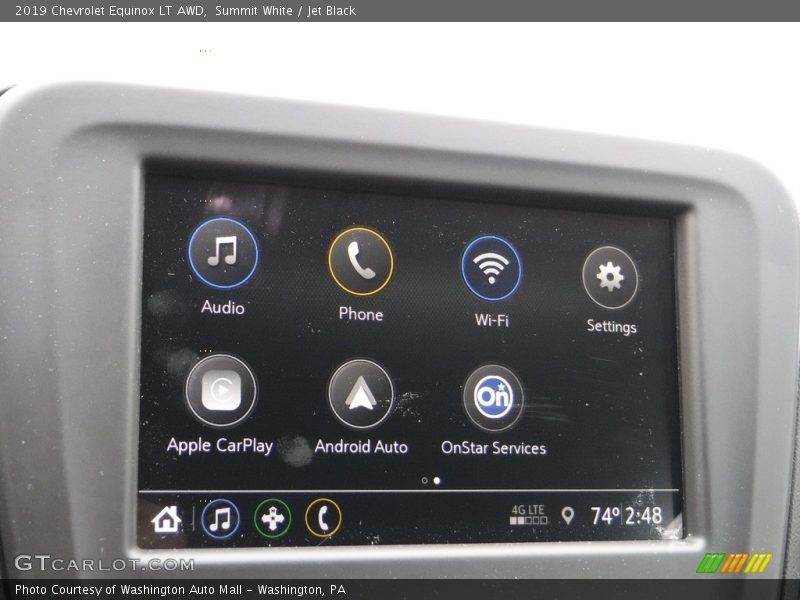 Summit White / Jet Black 2019 Chevrolet Equinox LT AWD