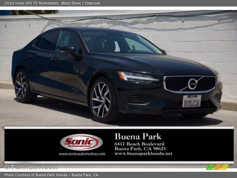 Black Stone / Charcoal 2019 Volvo S60 T5 Momentum