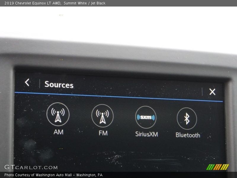 Summit White / Jet Black 2019 Chevrolet Equinox LT AWD