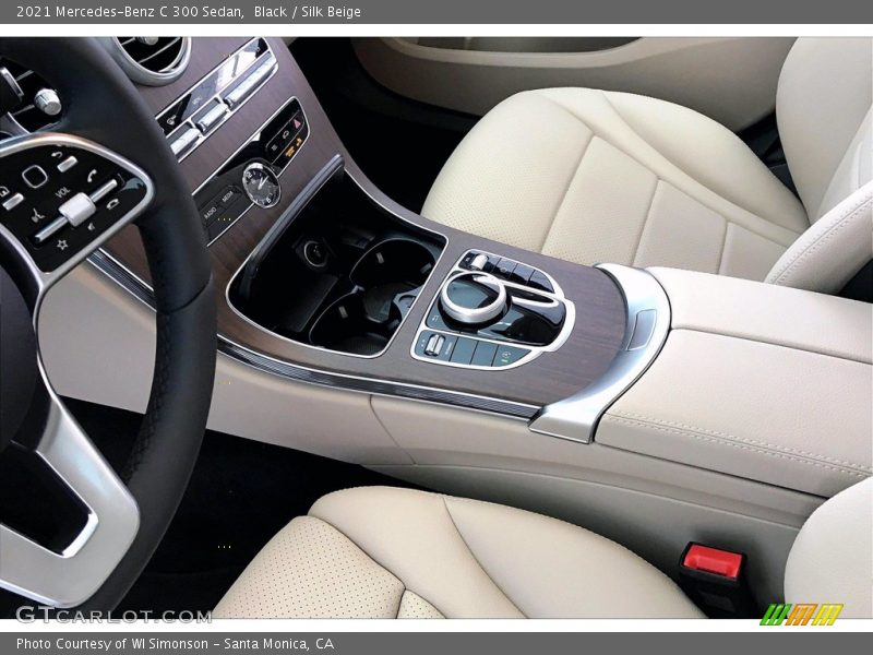 Black / Silk Beige 2021 Mercedes-Benz C 300 Sedan