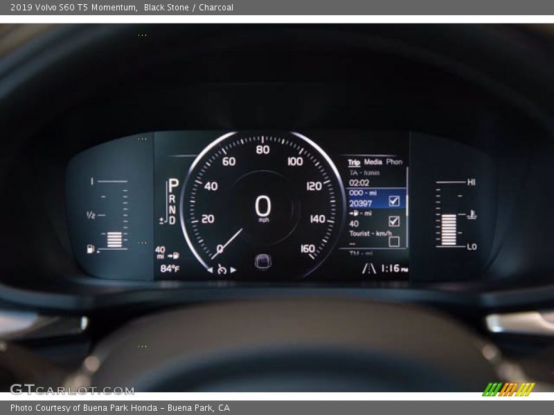 Black Stone / Charcoal 2019 Volvo S60 T5 Momentum