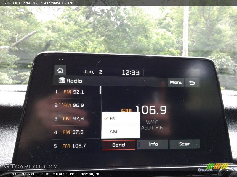 Audio System of 2020 Forte LXS