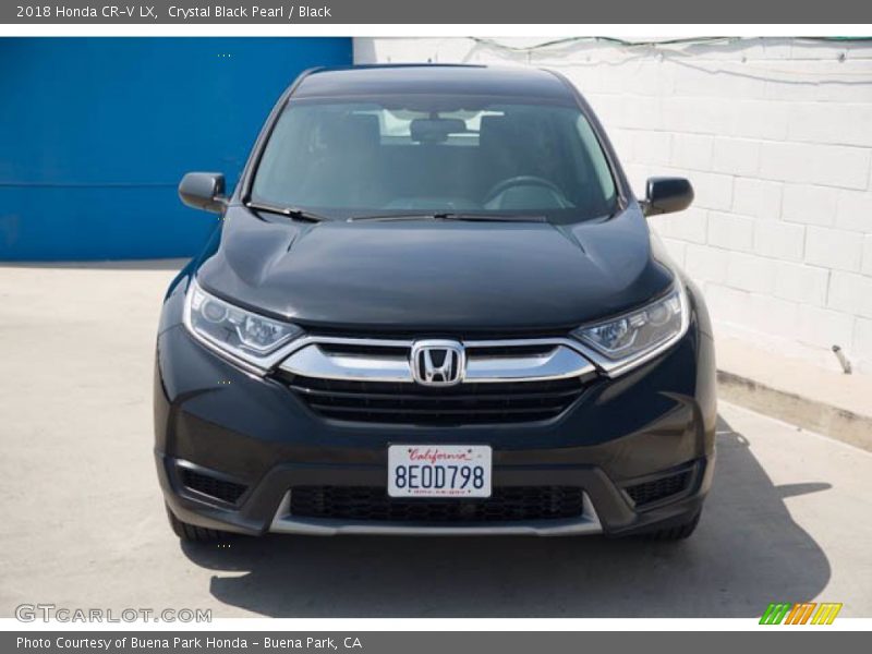 Crystal Black Pearl / Black 2018 Honda CR-V LX