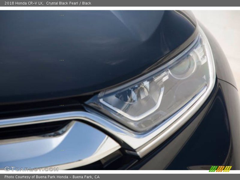 Crystal Black Pearl / Black 2018 Honda CR-V LX