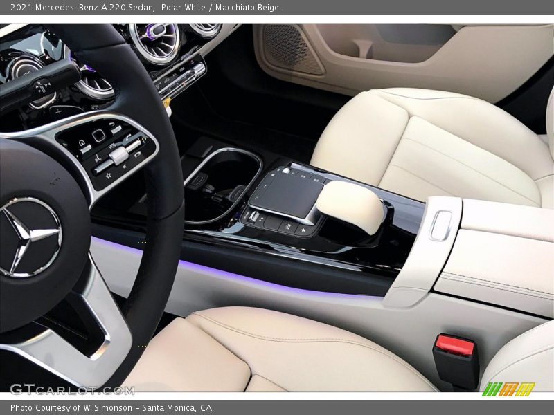 Polar White / Macchiato Beige 2021 Mercedes-Benz A 220 Sedan