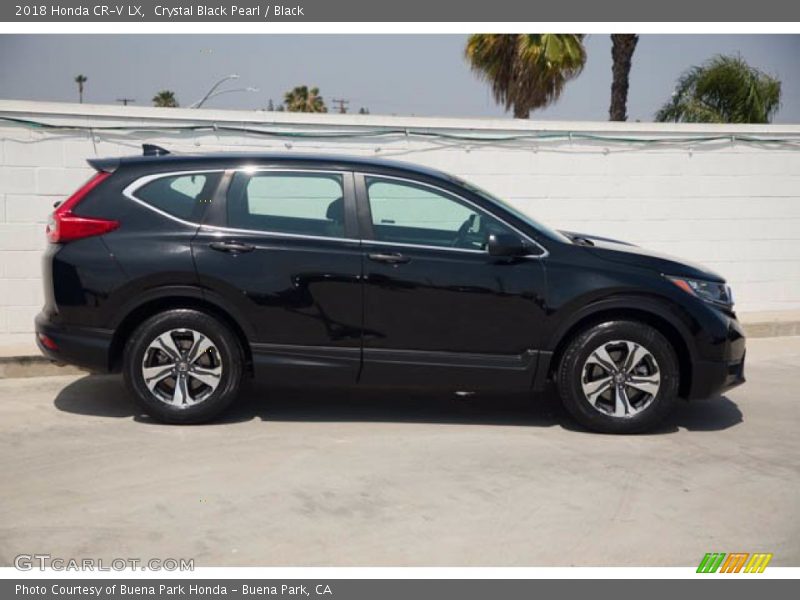 Crystal Black Pearl / Black 2018 Honda CR-V LX