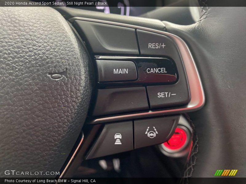 Still Night Pearl / Black 2020 Honda Accord Sport Sedan