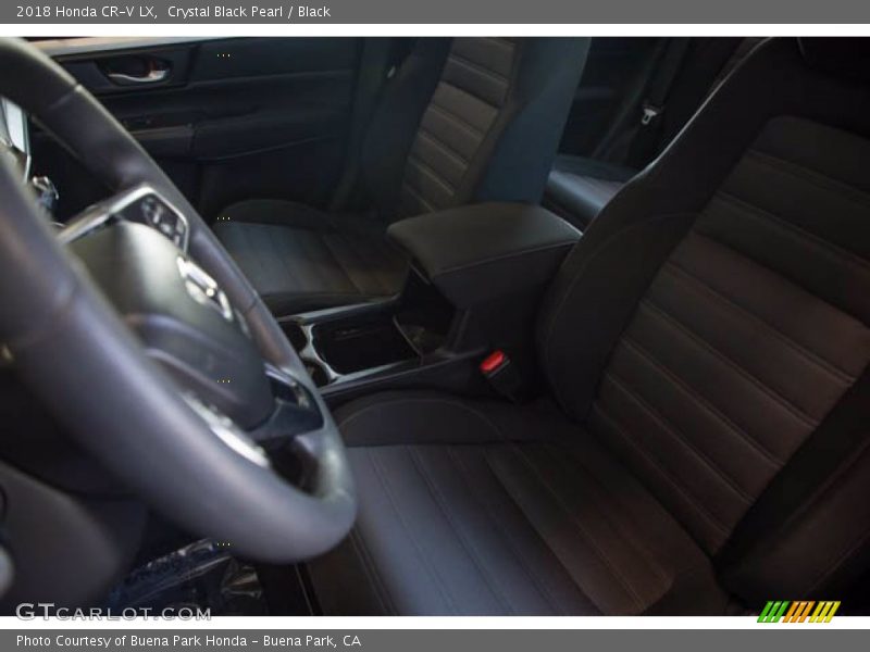 Crystal Black Pearl / Black 2018 Honda CR-V LX