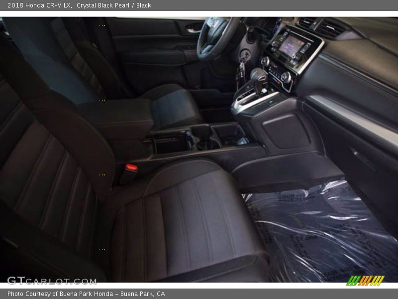 Crystal Black Pearl / Black 2018 Honda CR-V LX