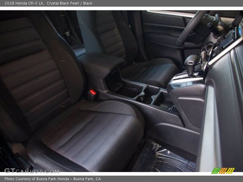 Crystal Black Pearl / Black 2018 Honda CR-V LX