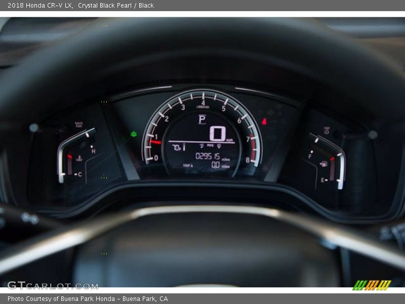 Crystal Black Pearl / Black 2018 Honda CR-V LX