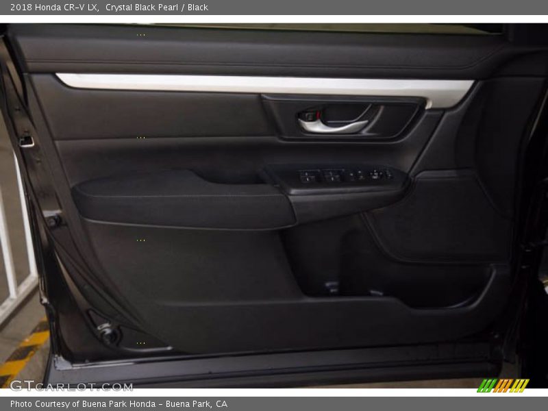 Crystal Black Pearl / Black 2018 Honda CR-V LX