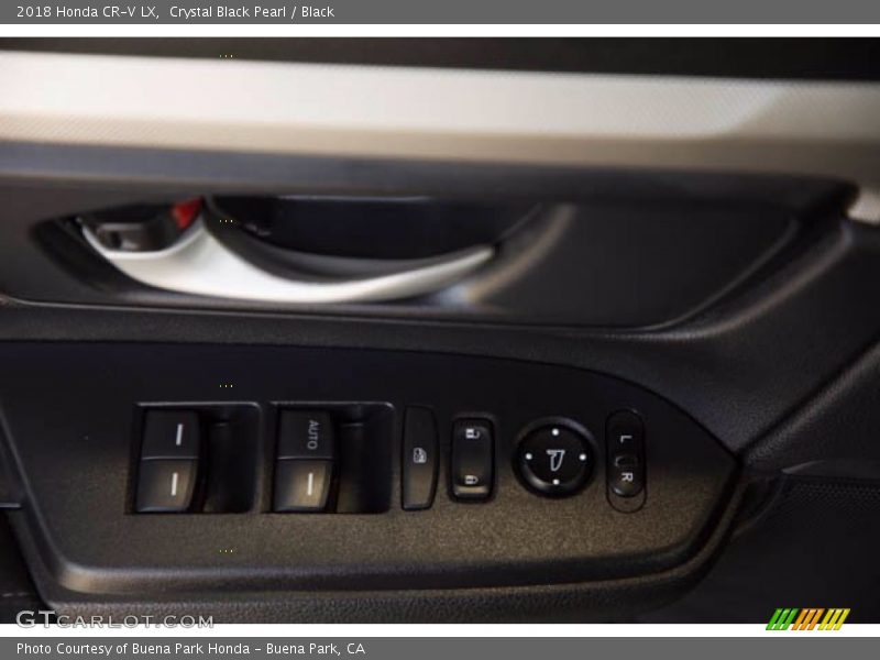 Crystal Black Pearl / Black 2018 Honda CR-V LX