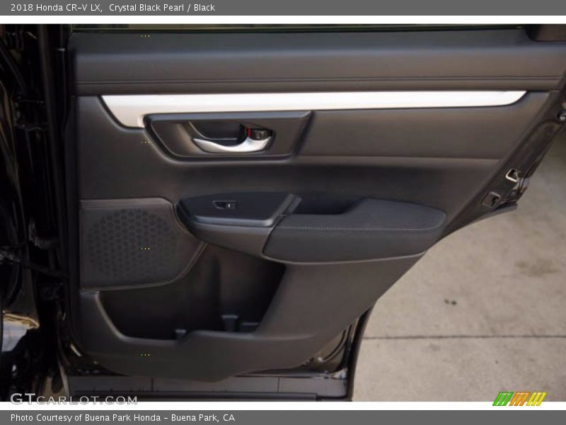 Crystal Black Pearl / Black 2018 Honda CR-V LX