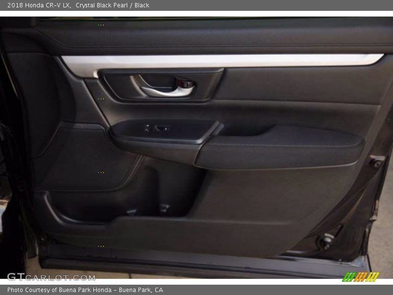 Crystal Black Pearl / Black 2018 Honda CR-V LX