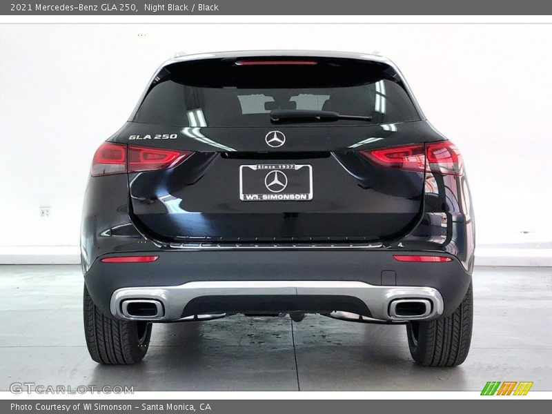 Night Black / Black 2021 Mercedes-Benz GLA 250