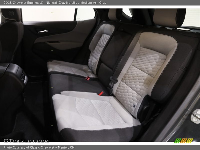 Nightfall Gray Metallic / Medium Ash Gray 2018 Chevrolet Equinox LS