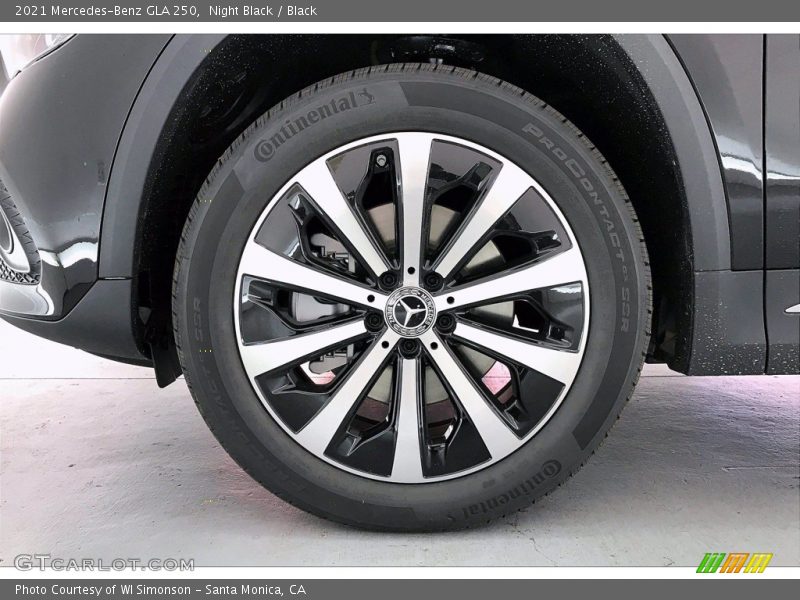 Night Black / Black 2021 Mercedes-Benz GLA 250