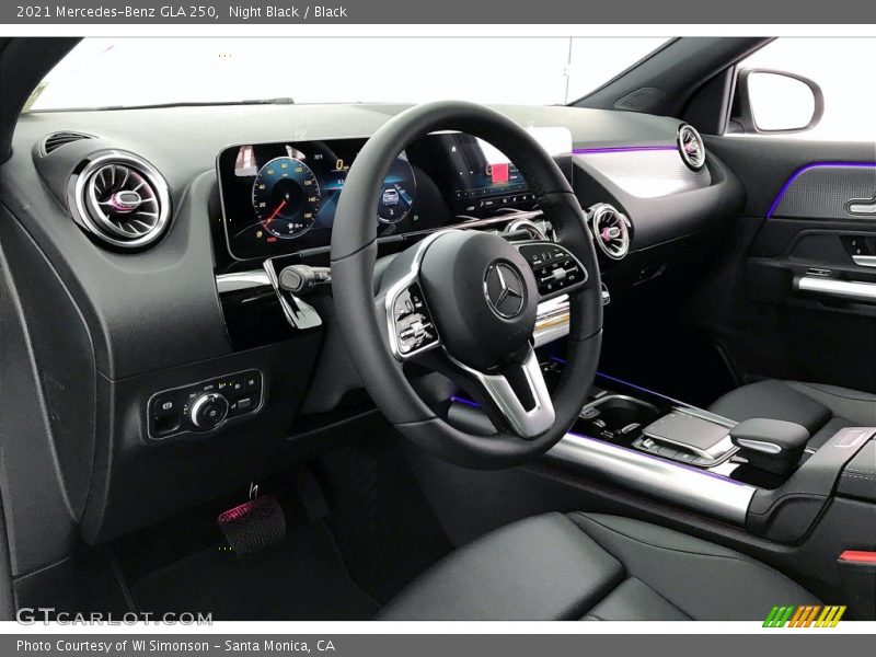 Night Black / Black 2021 Mercedes-Benz GLA 250