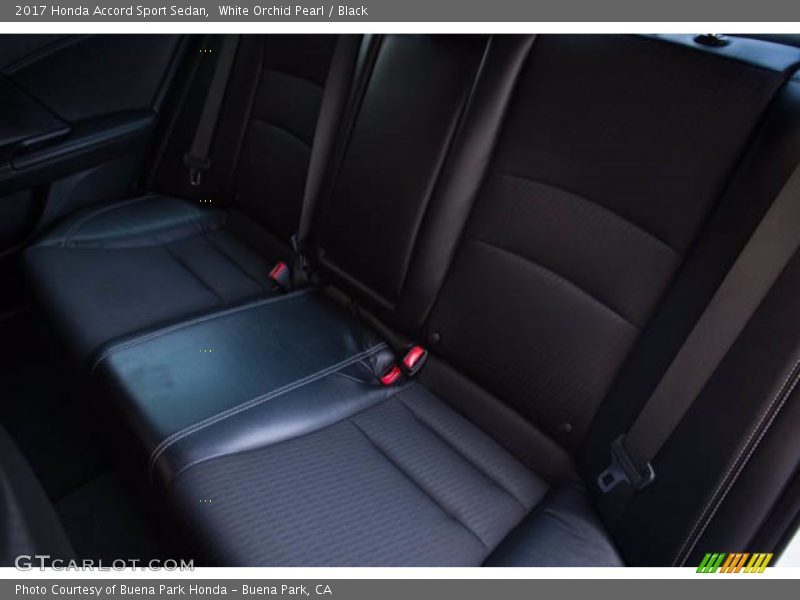 White Orchid Pearl / Black 2017 Honda Accord Sport Sedan