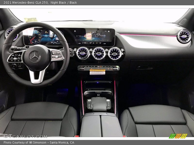 Night Black / Black 2021 Mercedes-Benz GLA 250